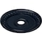 Ekena Millwork Wreath Ceiling Medallion (Fits Canopies up to 6"), 21 1/8"OD x 3 5/8"ID x 7/8"P, Midnight Dream CM21WRMDF - alternate 2